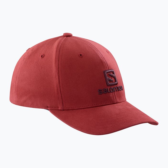 Salomon logós baseball sapka piros LC1682400 6