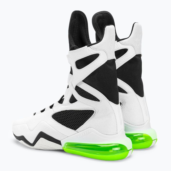 Női Nike Air Max Box cipő fehér/fekete/elektromos zöld 3