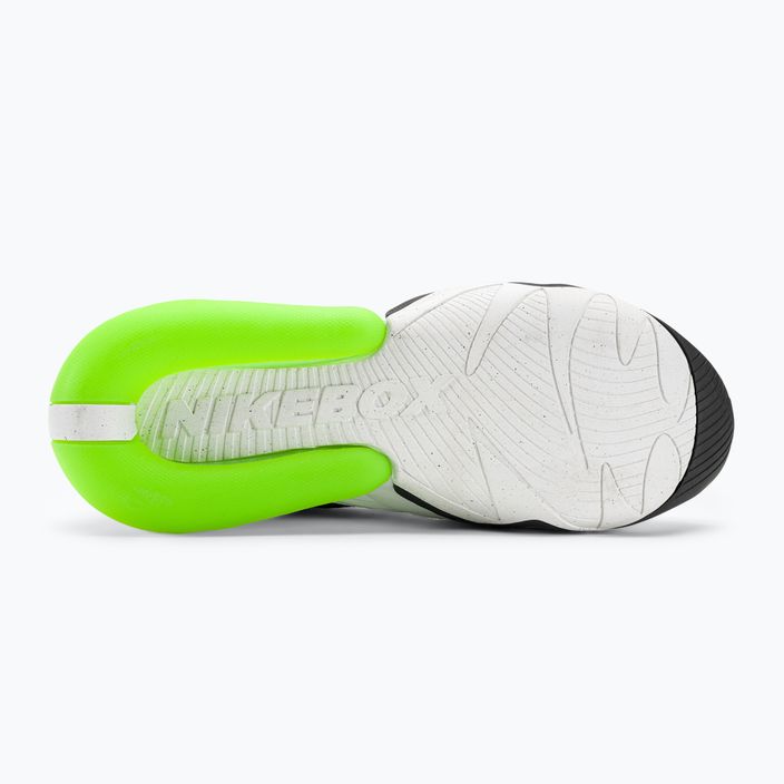 Női Nike Air Max Box cipő fehér/fekete/elektromos zöld 5