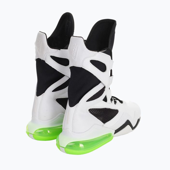 Női Nike Air Max Box cipő fehér/fekete/elektromos zöld 13