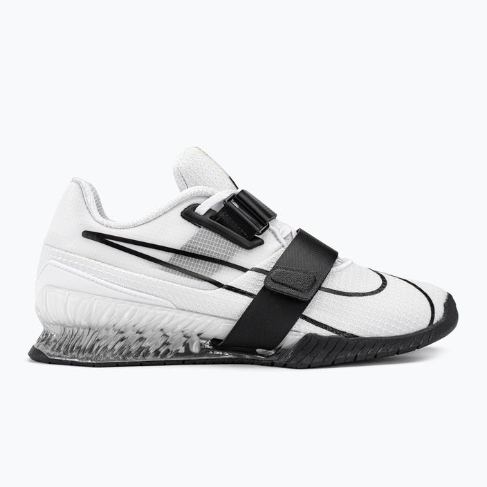 Nike Romaleos 4 fehér/fekete súlyemelő cipő 2