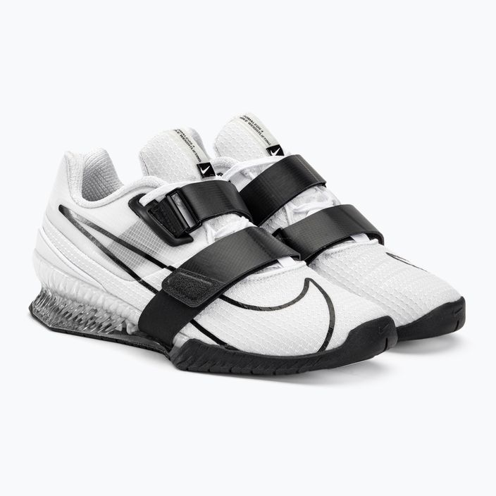 Nike Romaleos 4 fehér/fekete súlyemelő cipő 4