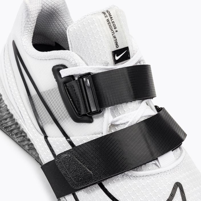 Nike Romaleos 4 fehér/fekete súlyemelő cipő 8