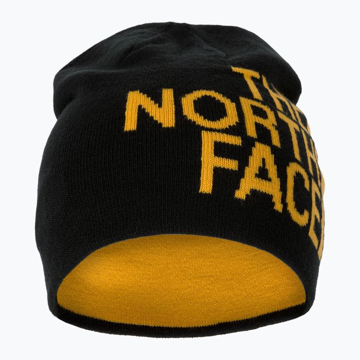 The North Face Reversible Tnf Banner téli sapka fekete és sárga NF00AKNDAGG1 2