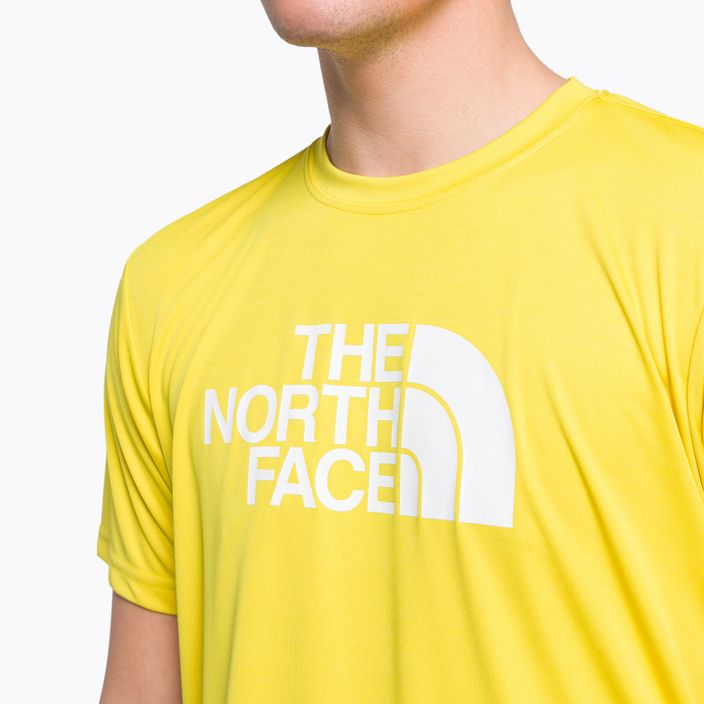 Férfi edzőpóló The North Face Reaxion Easy sárga NF0A4CDV7601 5
