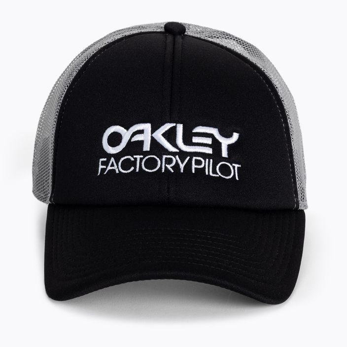 Férfi Oakley Factory Pilot Trucker baseball sapka fekete FOS900510 4