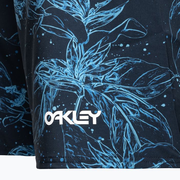 Férfi Oakley Ohana Floral úszónadrág 20  kék FOA403022 7