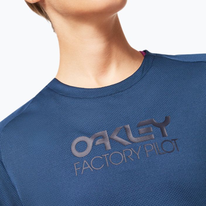 Oakley férfi Factory Pilot póló tengerészkék FOA500224 6