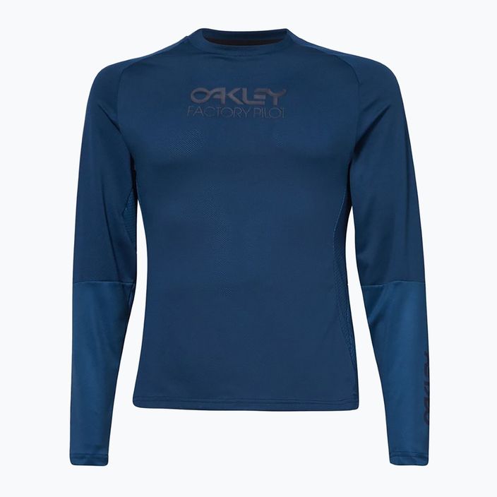 Oakley férfi Factory Pilot póló tengerészkék FOA500224 10