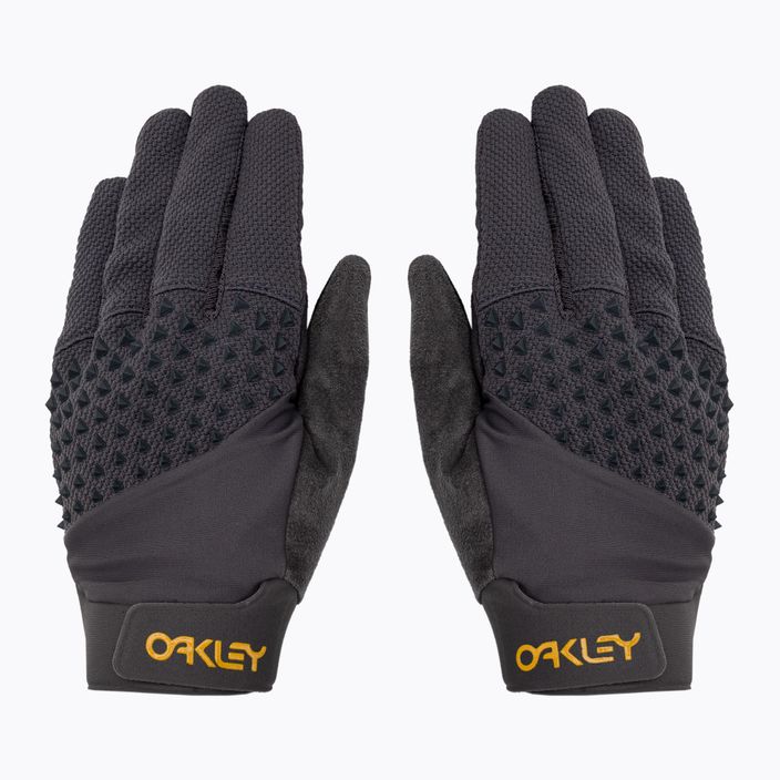 Oakley Drop In MTB férfi kerékpáros kesztyű fekete FOS900874 2