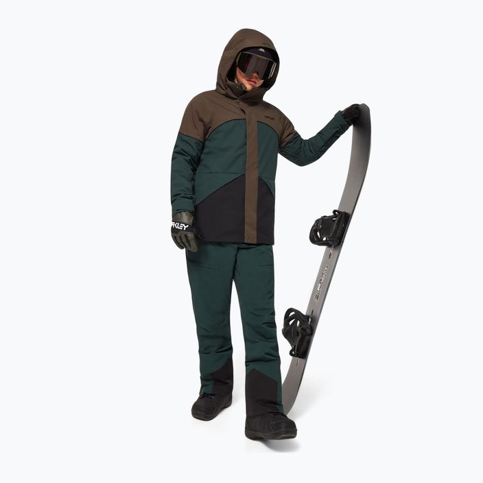 Férfi Oakley Axis Insulated zöld snowboard nadrág FOA403446 3
