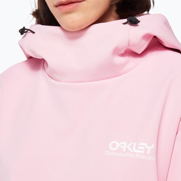 Női Oakley Park RC Softshell Snowboard kapucnis pulóver rózsaszín FOA500320 5