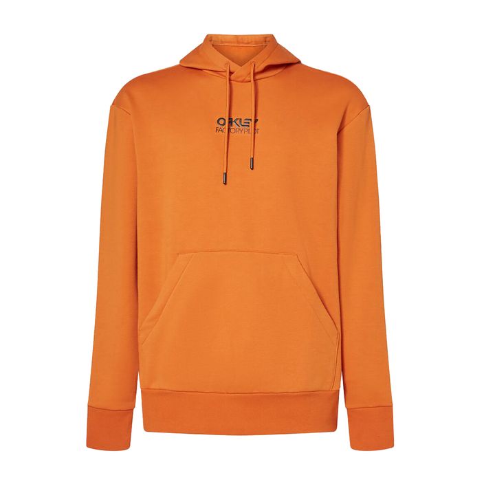 Férfi Oakley Factory Pilot Rc Hoodie narancssárga FOA404506 kerékpáros melegítő pulóver 2