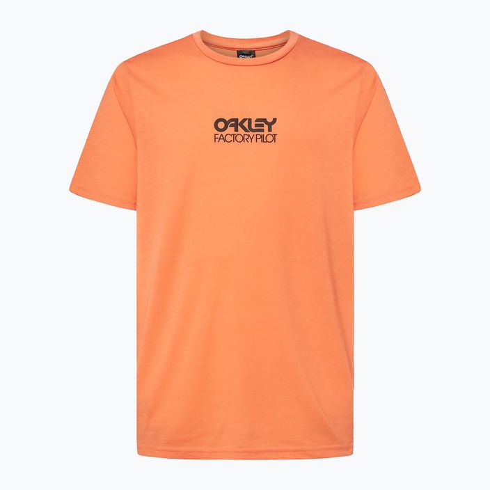 Férfi Oakley Factory Pilot Ss Tee narancssárga FOA404507 kerékpáros póló