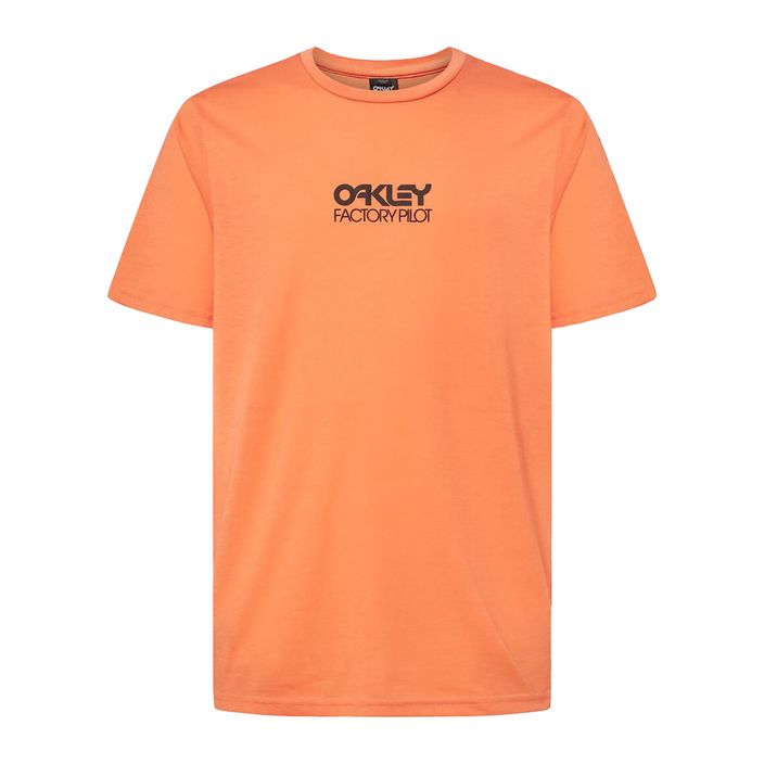 Férfi Oakley Factory Pilot Ss Tee narancssárga FOA404507 kerékpáros póló 2