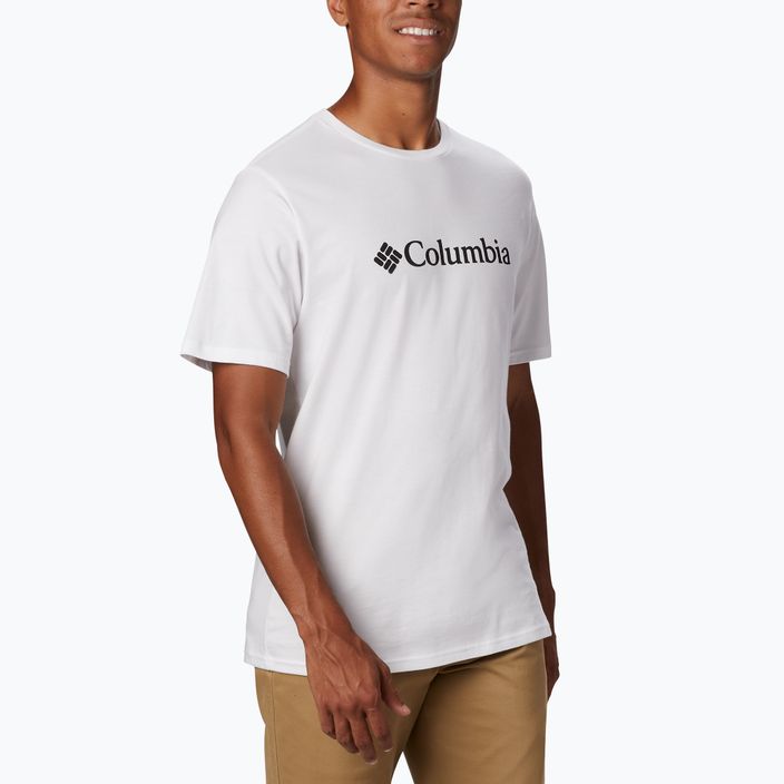 Columbia CSC Basic Logo férfi trekking póló fehér 1680053100 4