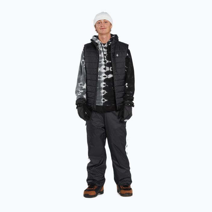 Férfi Volcom Insulate HD szürke-fekete snowboard pulóver G4152204-TDY 3