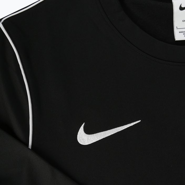 Férfi Nike Dri-FIT Park 20 Crew fekete/fehér hosszú ujjú labdarúgó cipő 3