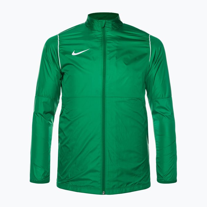 Férfi focidzseki Nike Park 20 Rain Jacket fenyő zöld/fehér/fehér
