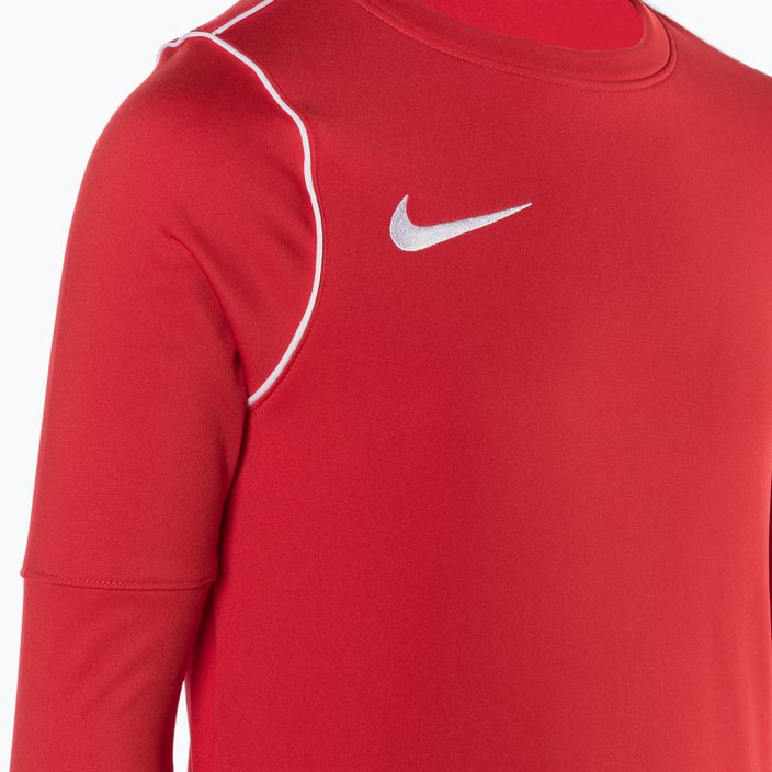 Nike Dri-FIT Park 20 Crew egyetemi piros/fehér/fehér gyermek focis melegítőfelső 3