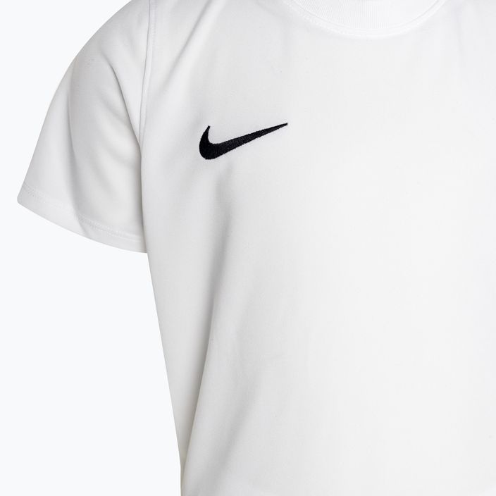Nike Dri-FIT Park Little Kids labdarúgó szett fehér/fehér/fekete 4