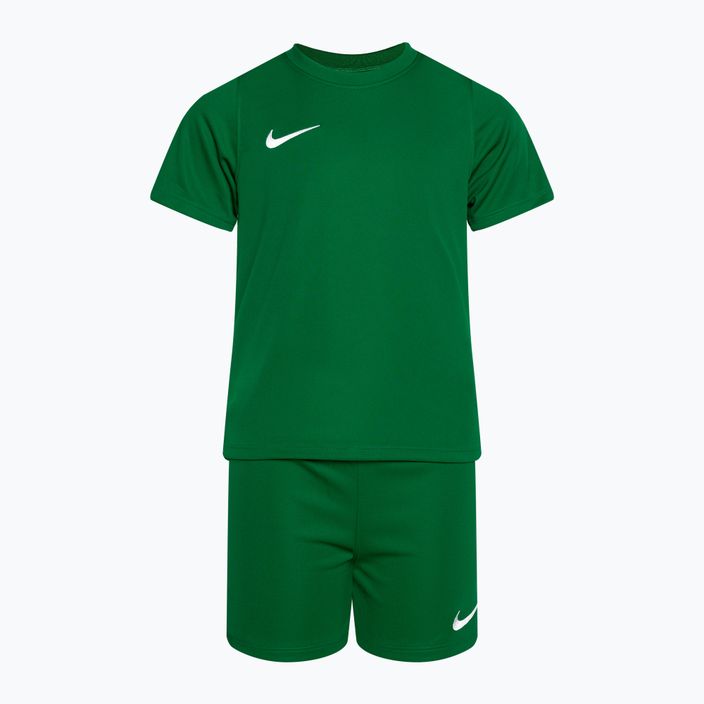 Nike Dri-FIT Park Little Kids labdarúgó szett fenyő zöld/tölgy zöld/fehér 2