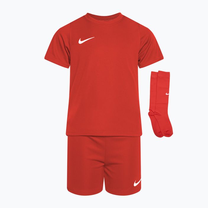 Nike Dri-FIT Park Little Kids labdarúgó szett egyetemi piros/egyetemi piros/fehér