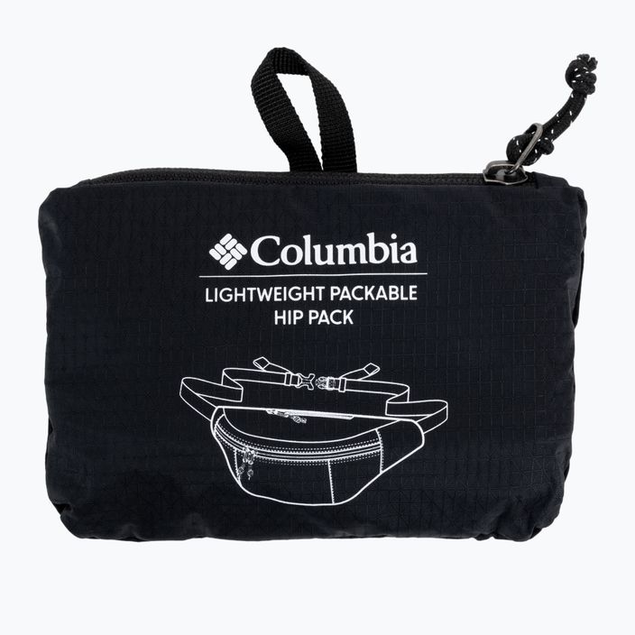 Columbia Lightweight Packable Hip 1L tasakos vesecsomag fekete 1890831 8