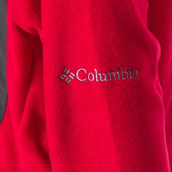 Columbia Fast Trek III gyermek fleece pulóver piros 1887852 6