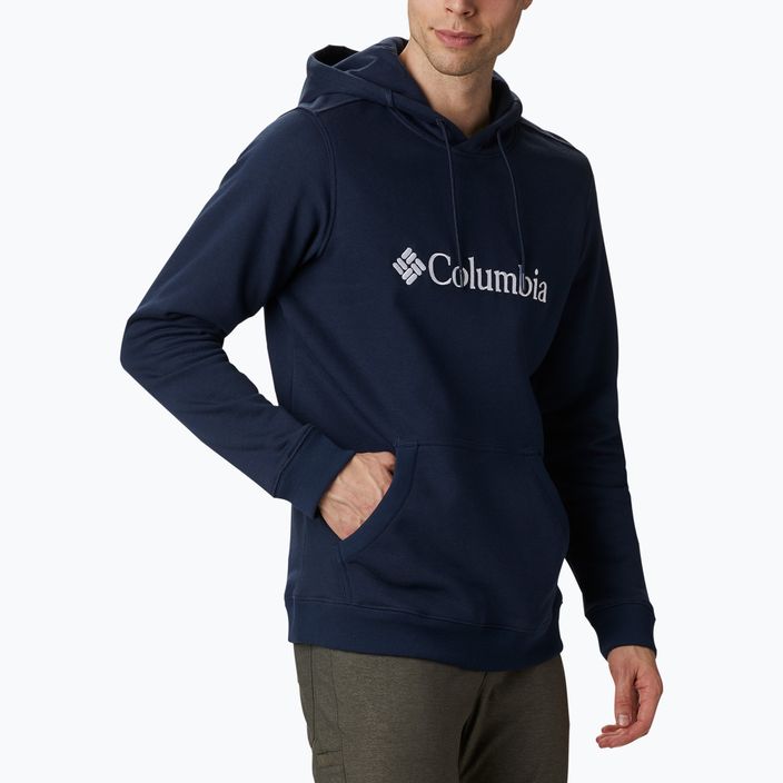 Columbia CSC Basic Logo II férfi trekking pulóver sötétkék színben 1681664 4