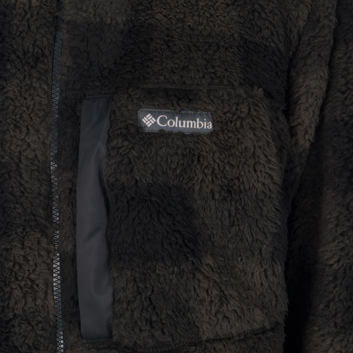 Columbia férfi Winter Pass Print Fleece pulóver fekete 1866565 10