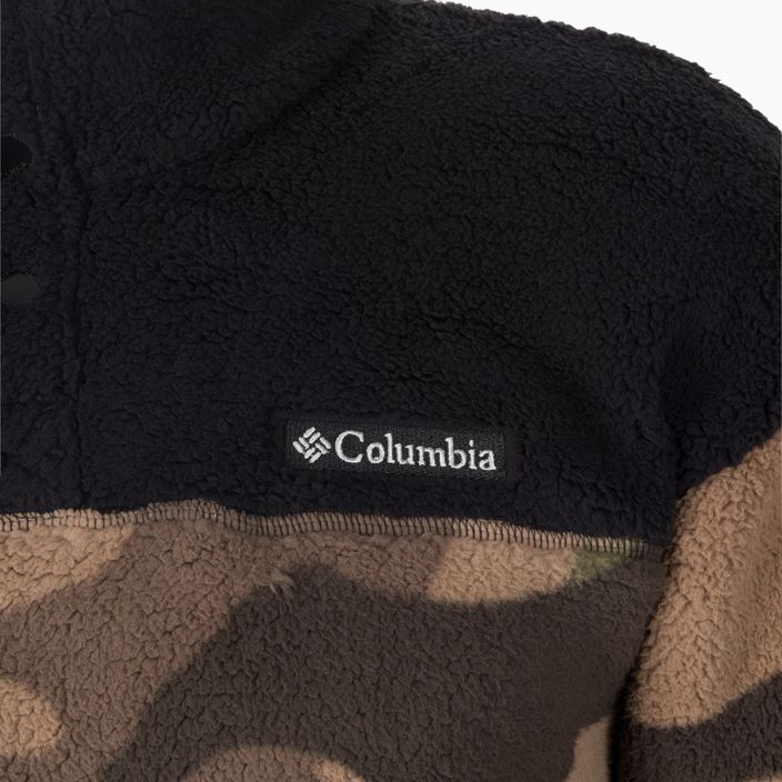 Columbia Rugged Ridge Sherpa 1/2 férfi fleece pulóver fekete 1952393 3