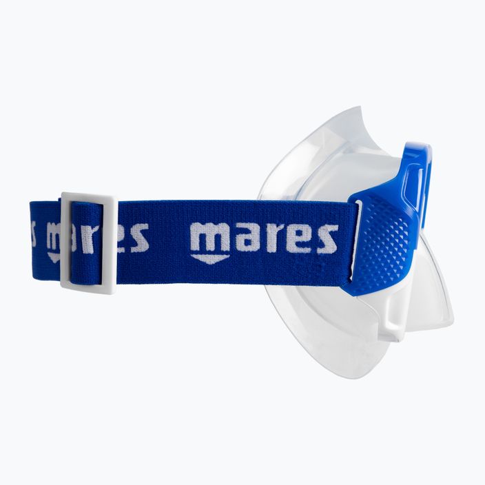 Mares Nateeva Keewee búvárszett maszk + snorkel + uszony kék 410757 8