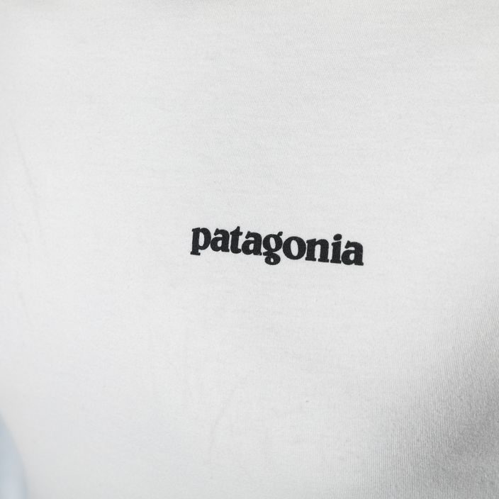 Férfi Patagonia P-6 Mission Organic fehér túraing póló 6