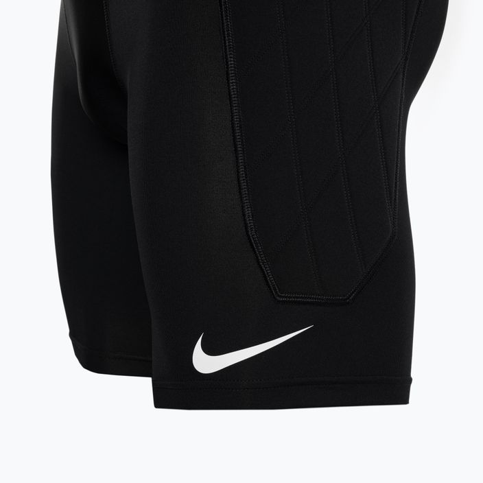Férfi Nike Dri-FIT bélelt kapusnadrág fekete/fekete/fehér 4