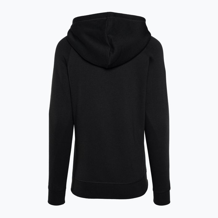 Női New Balance Core Fleece kapucnis pulóver fekete 2