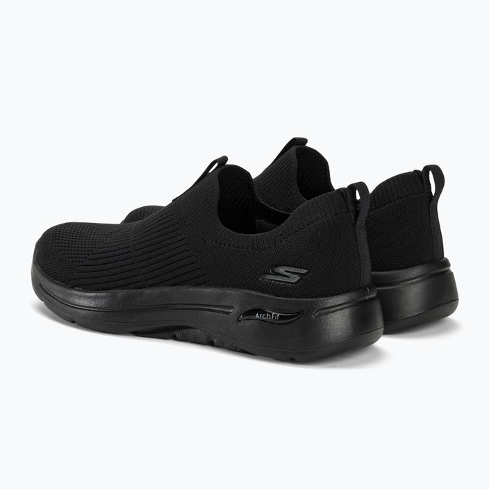 SKECHERS női cipő Go Walk Arch Fit Iconic fekete 3