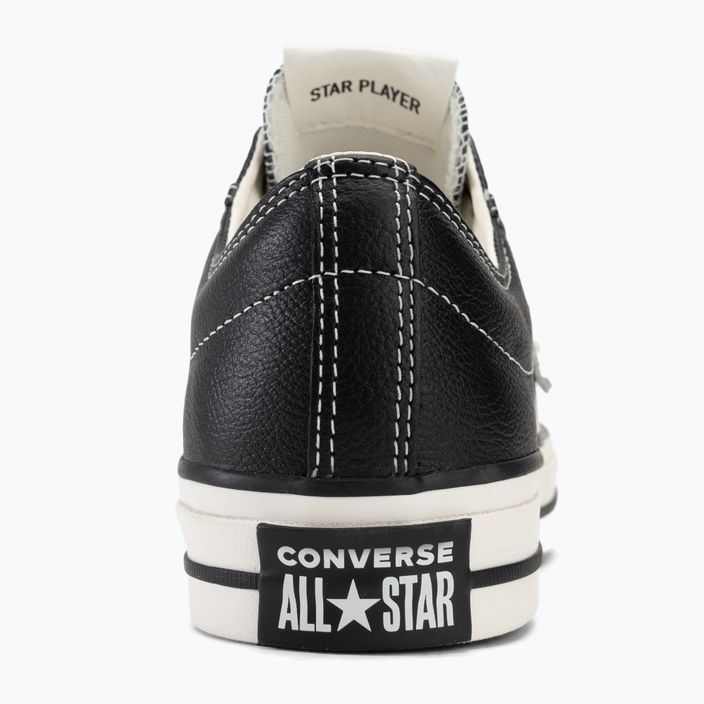 Converse Star Player 76 Fall bőr edzőcipő A06204C fekete/szüreti fehér/ezüst 6