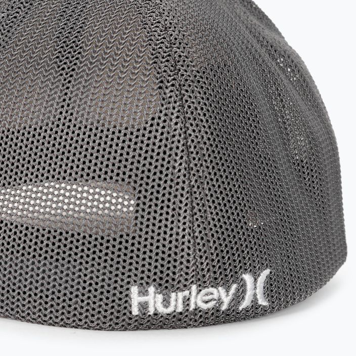 Férfi baseball sapka Hurley Icon Textures light bone 4