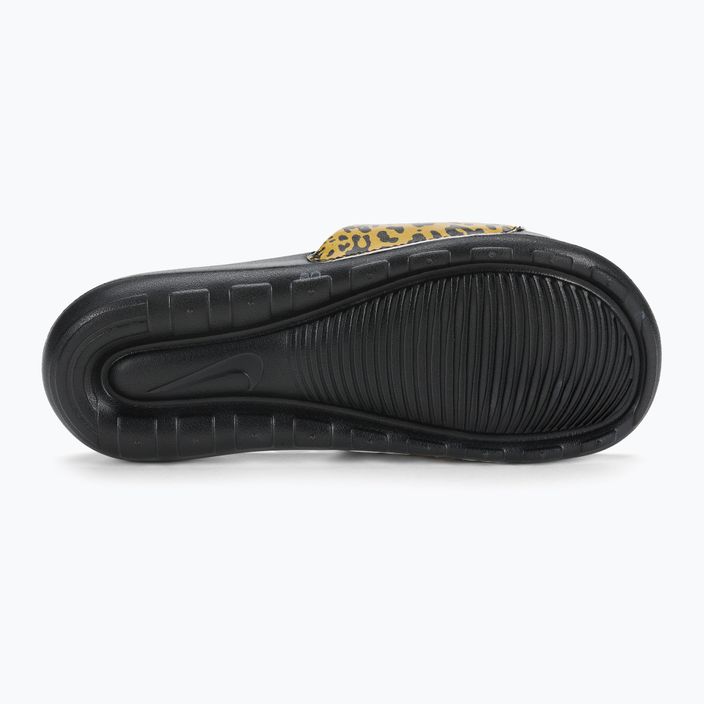 Női Nike Victori One Slide Print flip flop fekete CN9676-700 4