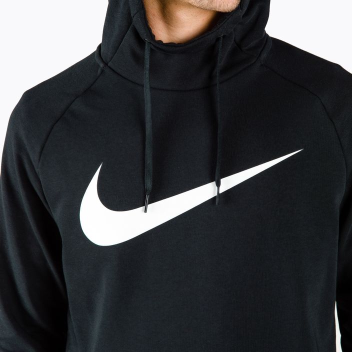 Férfi Nike Dri-FIT kapucnis pulóver fekete CZ2425-010 4