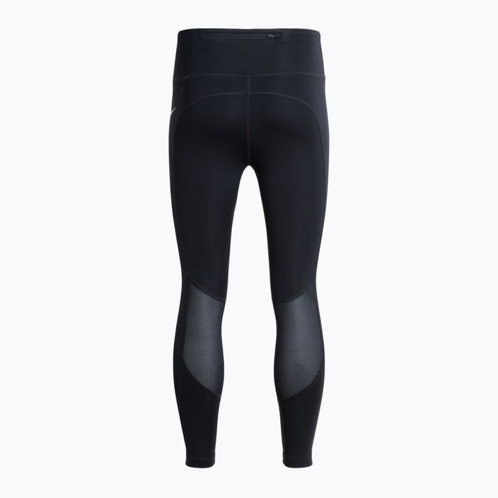 Női futó leggings Nike Fast Mid-Rise Crop fekete 2