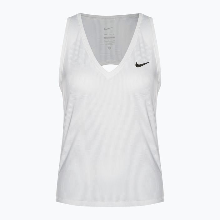 Női tenisz tank top Nike Court Dri-Fit Victory Tank fehér/fekete