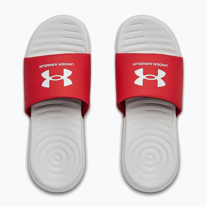 Under Armour Ansa Fix SL férfi flip-flop halo szürke/piros/halo szürke 12