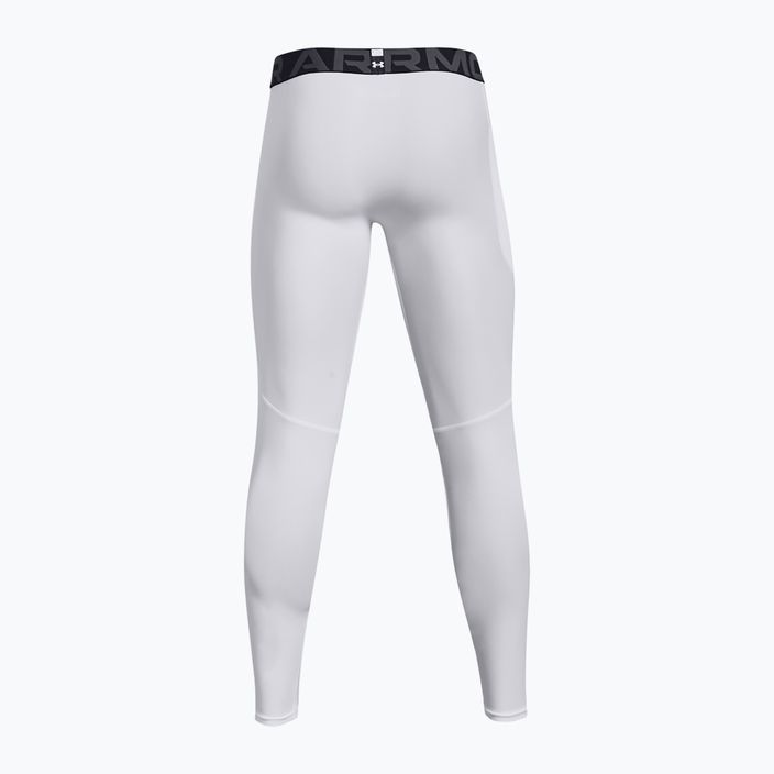 Under Armour HeatGear fehér/fekete férfi edző leggings 7