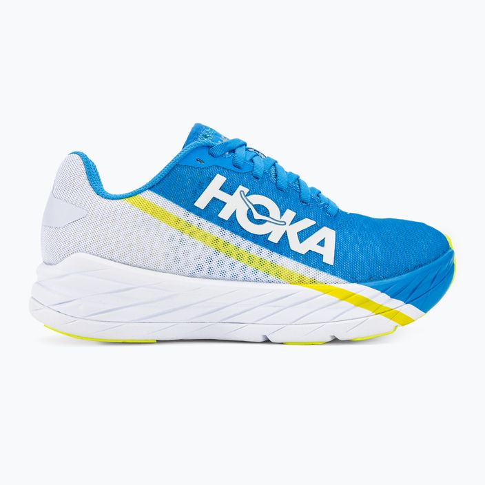 HOKA Rocket X white/diva blue futócipő 2