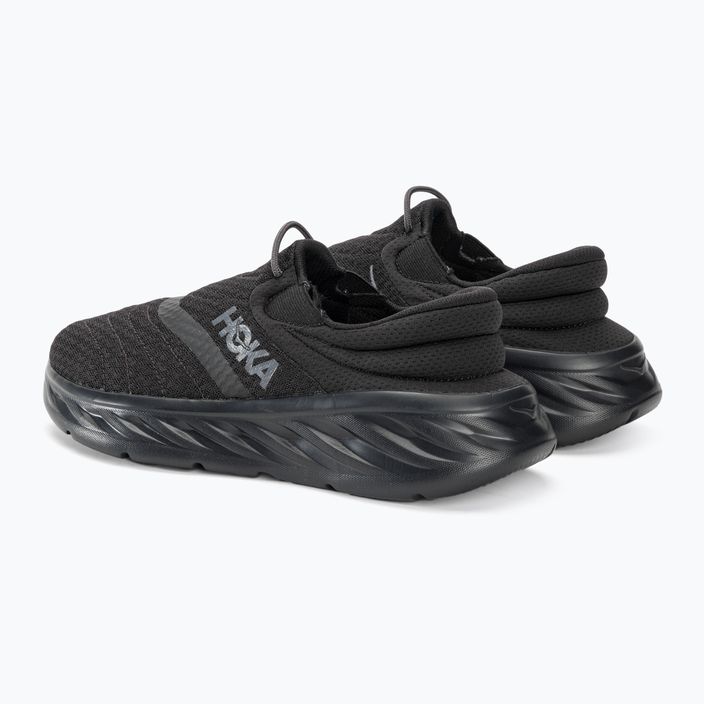Férfi cipő HOKA Ora Recovery Shoe 2 black/black 3