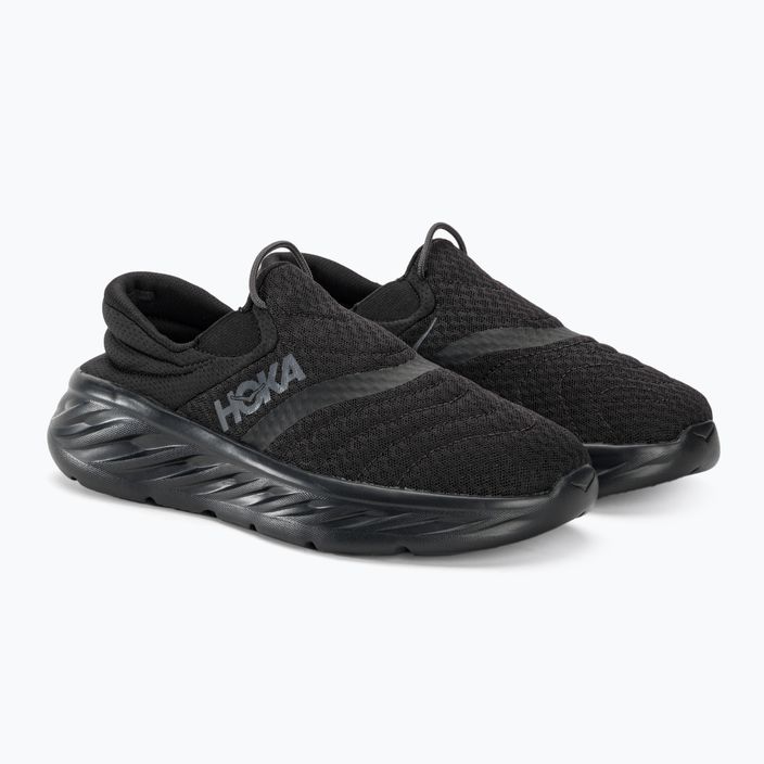 Férfi cipő HOKA Ora Recovery Shoe 2 black/black 4