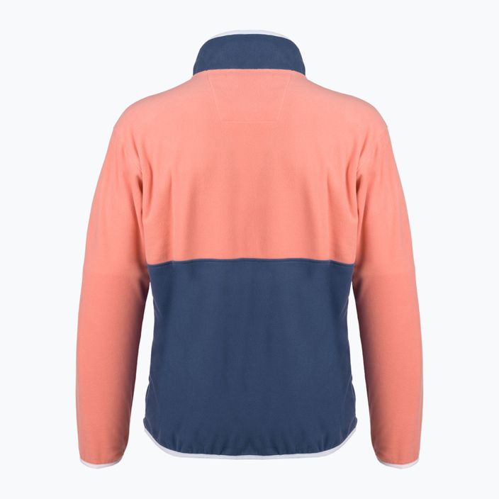 Columbia Back Bowl 879 férfi fleece pulóver narancssárga-kék 1890764 2