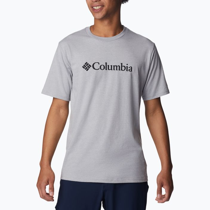 Columbia CSC Basic Logo szürke férfi trekking póló 1680053041
